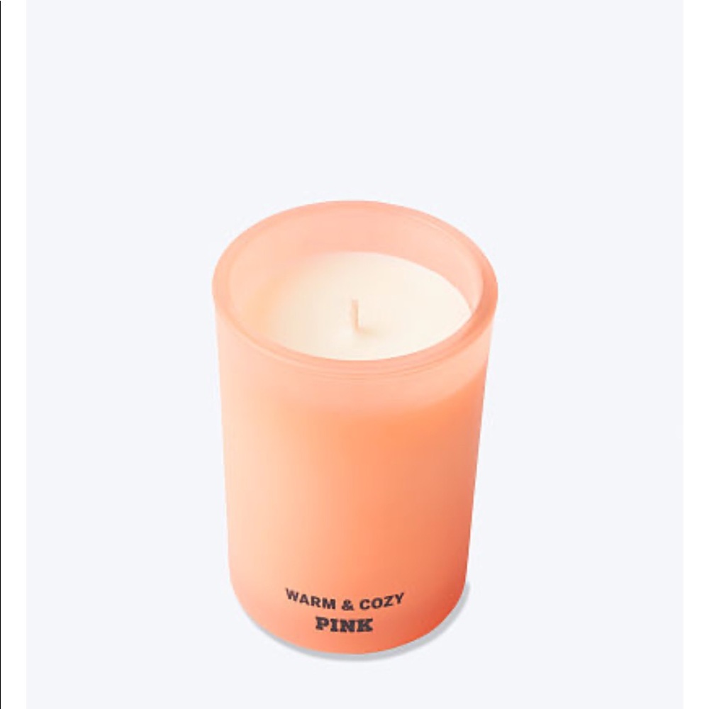 FIrM Lot of 4 candles NEW VS PinK warm & cozy - Picture 4 of 10